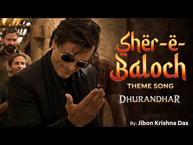 FA9LA- Rehman Dakait Entry 🔥 Sher-e-Baloch | Dhurandhar | Balochi Theme Song