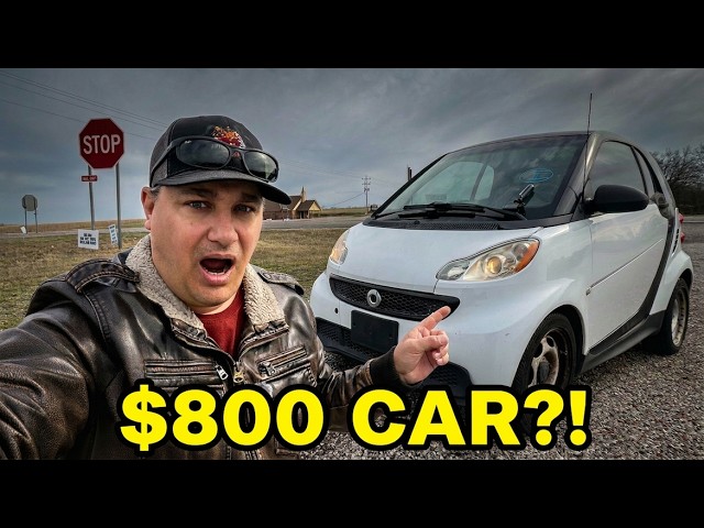I Bought the Cheapest Smart Car in America for $800