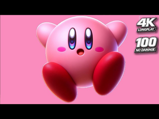 🔴 [ 24/7 ] Kirby | Live Streaming | 100% Completion | No Damage | Full Series Longplay [ 4K ]