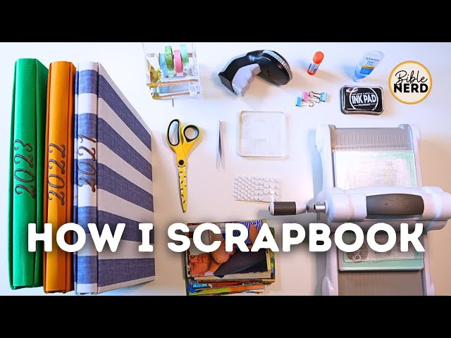 Scrapbook with Me + My Scrapbooking Favs