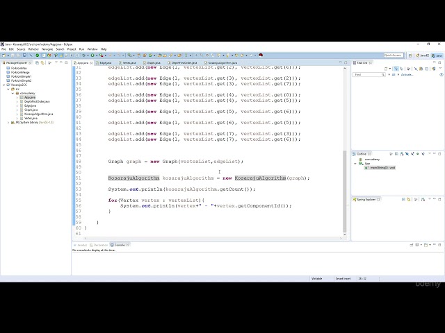 049 Kosaraju algorithm implementation III   test | Computer Monk 🔴