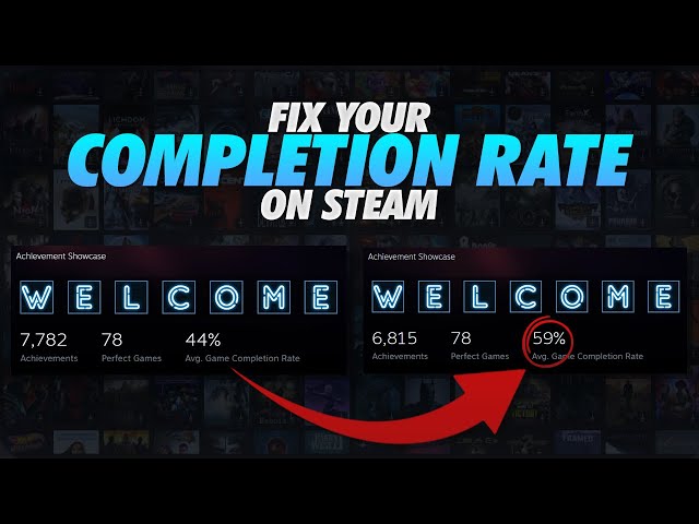 Secret Tip to Increase your Average Completion Percentage on Steam