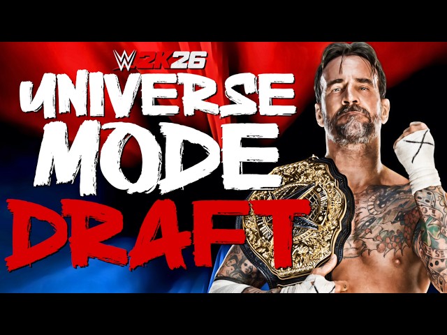 THE DRAFT! | WWE 2K26 Universe Mode (SERIES 1)