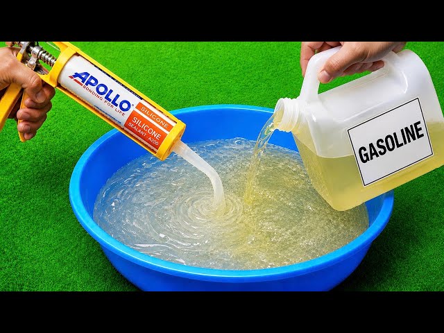 Mix SILICONE with GASOLINE and see the amazing results that SHOCKED everyone! 😱