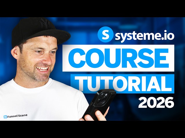 Systeme.io Course Tutorial ✅ Build an Online Course
