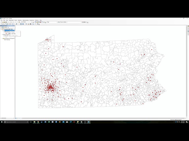 GVPT 392 GIS Lab Chapter 8: Geocoding Data