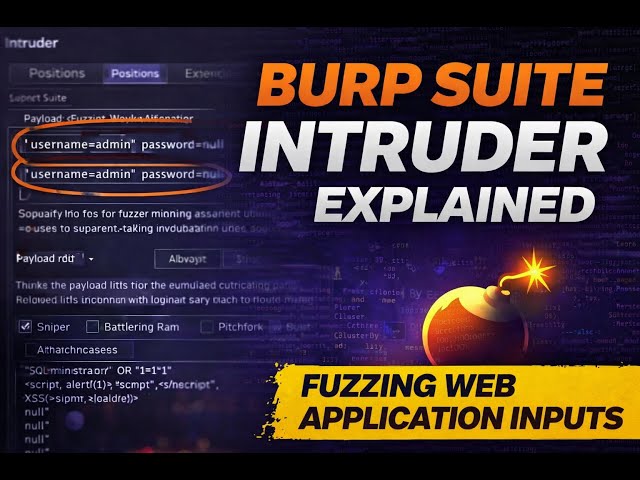 Burp Suite Intruder Explained | Fuzzing Web Application Inputs