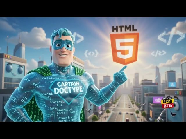HTML5 for Beginners | Day 1 MERN Stack Roadmap | Learn Web Development from Scratch