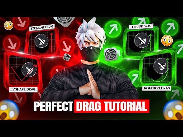 Stop Doing Rotation Drag🥱 These Drag Techniques Is Better Than Using Panel 😱| ARK FF