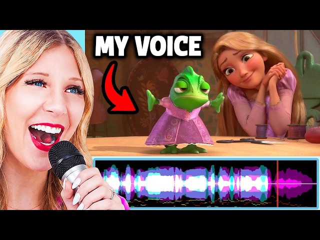 I Replaced DISNEY MOVIES With MY VOICE!