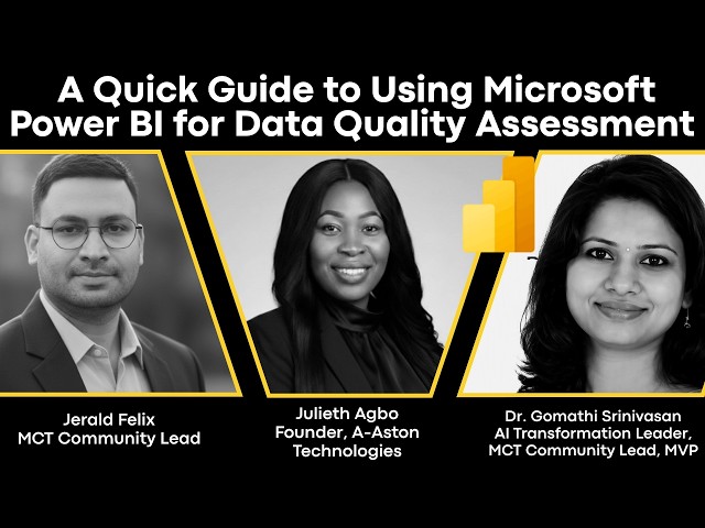 A Quick Guide to Using Microsoft Power BI for Data Quality Assessment