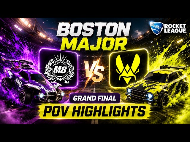 🔥Gentle Mates vs Vitality🎮POV HIGHLIGHTS🎮RLCS 2026 Boston Major Grand Final
