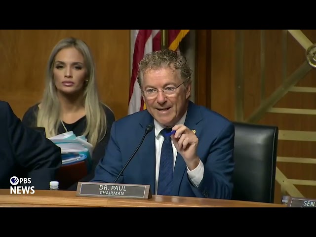 WATCH: Sen. Paul asks security to escort one of Dr. Fauci’s lawyers out of committee hearing
