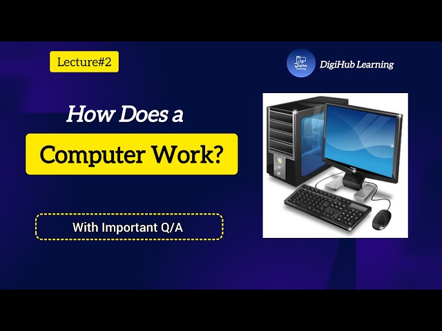 How Does a Computer Work? | IPO Cycle Explained | Input, Process & Output