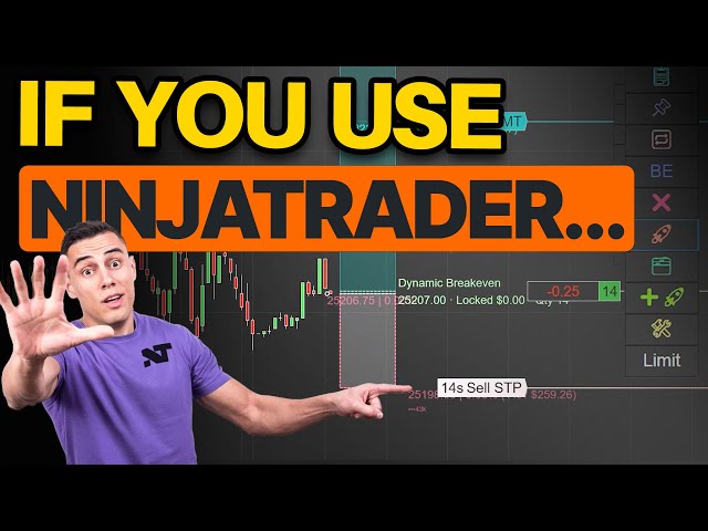 NinjaTrader Order Entry Setup: Faster Brackets for MNQ/NQ/ES/MES