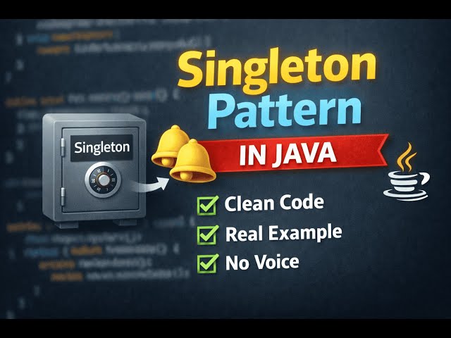 Java Singleton Pattern | Holder Idiom & Clean & Practical Example