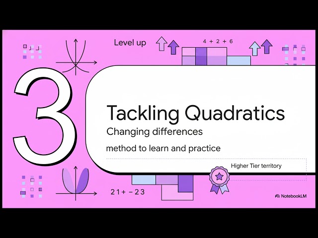 Edexcel GCSE Mathematics 2.4 Sequences