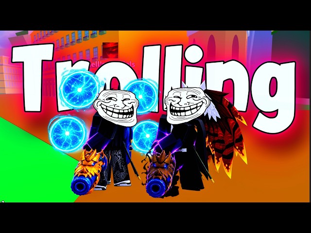 Trolling Players in Blox Fruits 😒 #troll