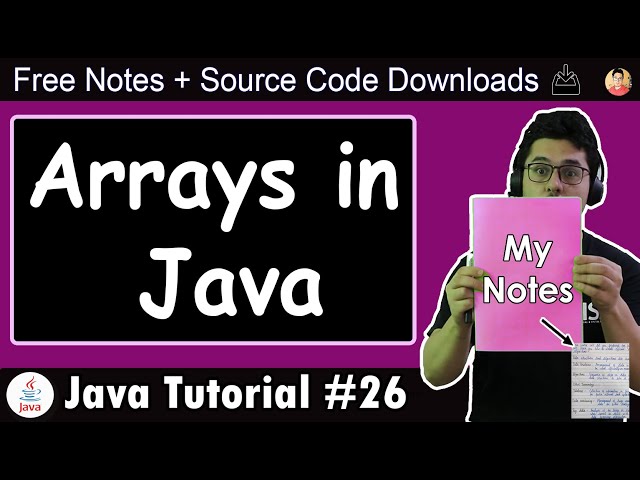 Java Tutorial: Introduction to Arrays