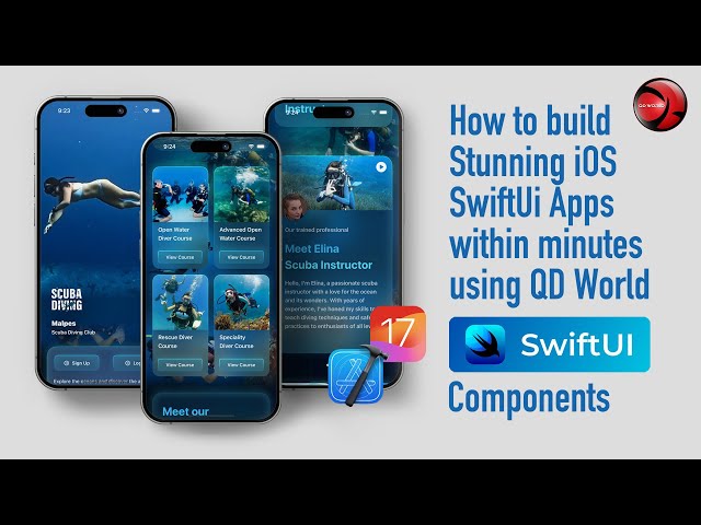 How to build stunning iOS swiftui apps within minutes