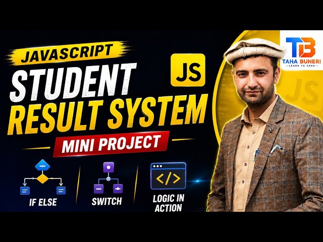 How to Create Student Result System in JavaScript | If Else & Switch Case Explained