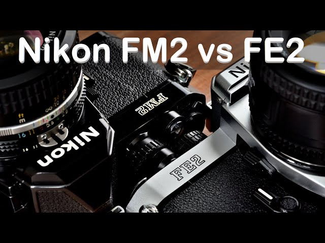 Nikon FM2 vs FE2 ¿Cuál es LA MEJOR? | Comparación detallada de dos Clásicas SLR Analógicas de los 80