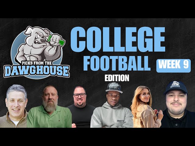 College Football Week 9 Picks And Predictions | Picks From The DawgHouse CFB Edition