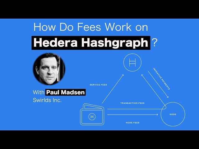 How Do Fees Work On Hedera Hashgraph? (Paul Madsen, Swirlds Inc.)