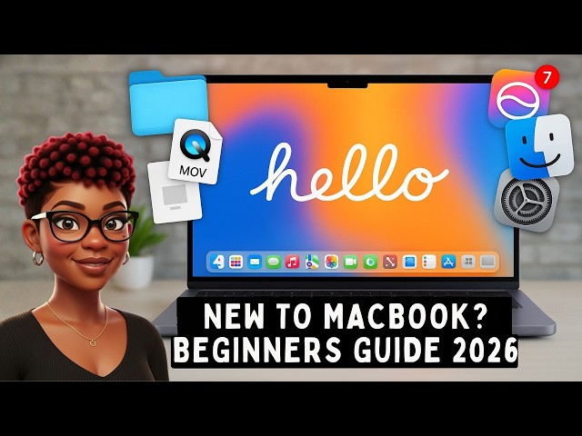 New to Mac? EASY Mac Tutorial for ABSOLUTE beginners 2026
