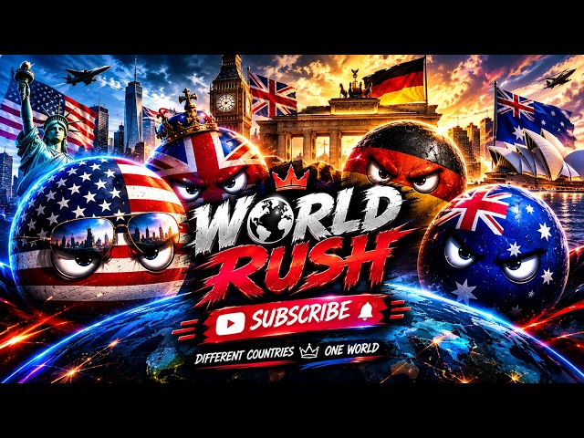 🌍195 COUNTRIES -- ONLY ONE CAN WIN 🏆! LIVE COUNTRY BATTLE .