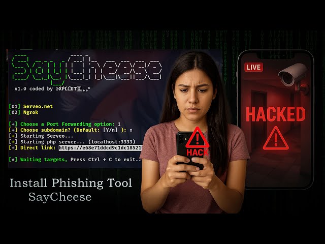SayCheese Tool Explained — Real Camera Hack Demo #toolifylinux