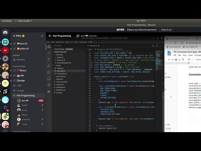 #2 Gardens Swarm Hack Sesh - Deploying Karma Template on xDAI