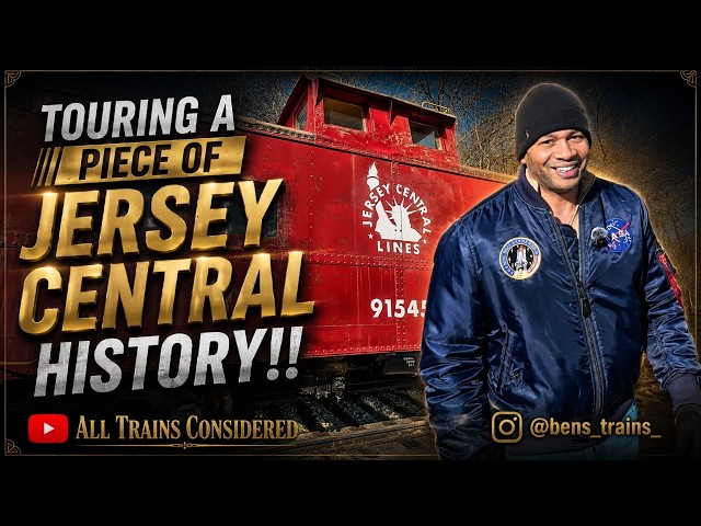 All Trains Considered: All Aboard a Jersey Central Caboose! A Piece of NJ Railroad History