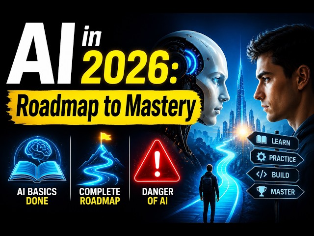 AI in 2026: Roadmap to Mastery + Basics + Dangers Explained