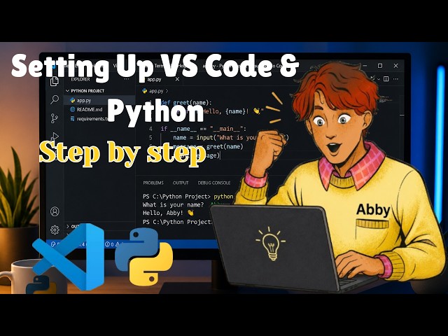 Python & VS Code Setup Every AI Developer Must Know | @codewithabby | 2026