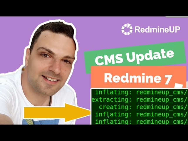 Upgrading the CMS plugin from older to newer version at Redmine 7 in Linux Ubuntu 26.04