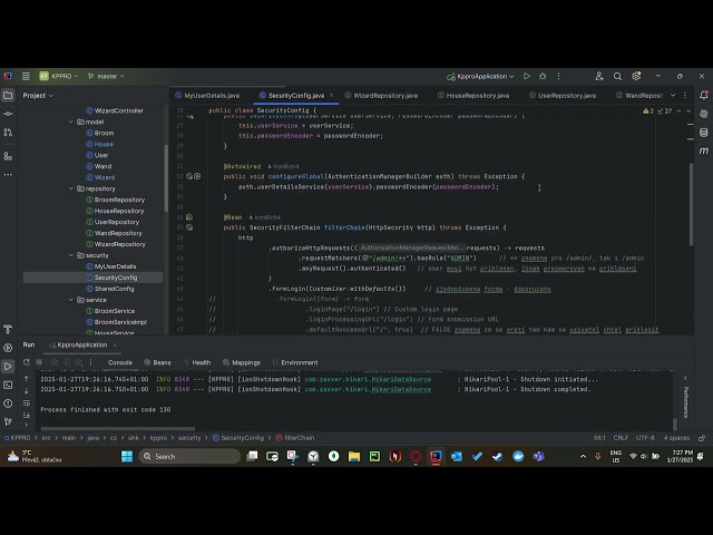 KPPRO - Advanced Java Programming - Basic Spring Boot Web App