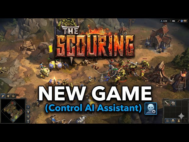 The Scouring #1: Human Gameplay vs Orcs Control Ai Asistant HARD