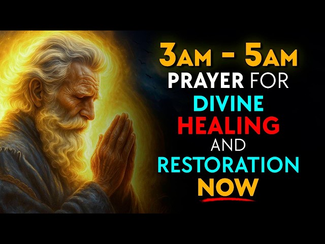 Pray This MIRACULOUS 3AM to 5AM Prayer to RELEASE GOD’s FAVOR and HEALING POWER