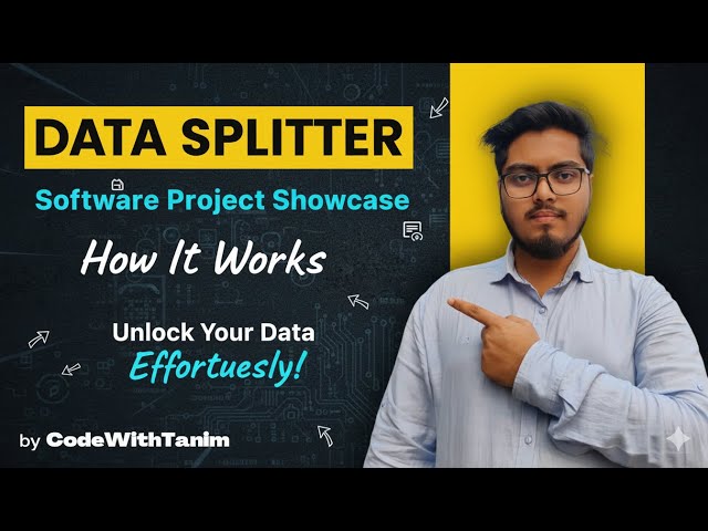 Data Splitter Project Explained | How It Works + Source Code