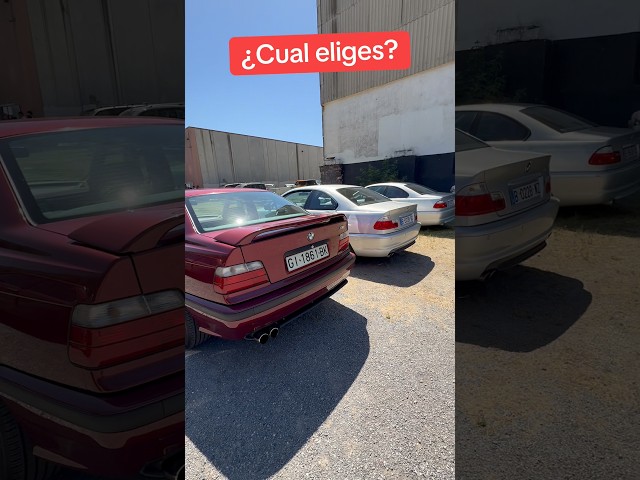✅ Which one do you choose? #bmw #bmwe36 #bmwe46 #bmwm3