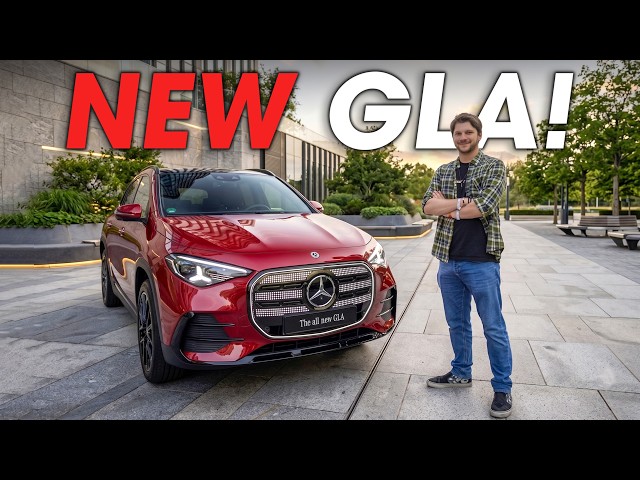 NEW Mercedes GLA FIRST LOOK – Better than an Audi Q3?