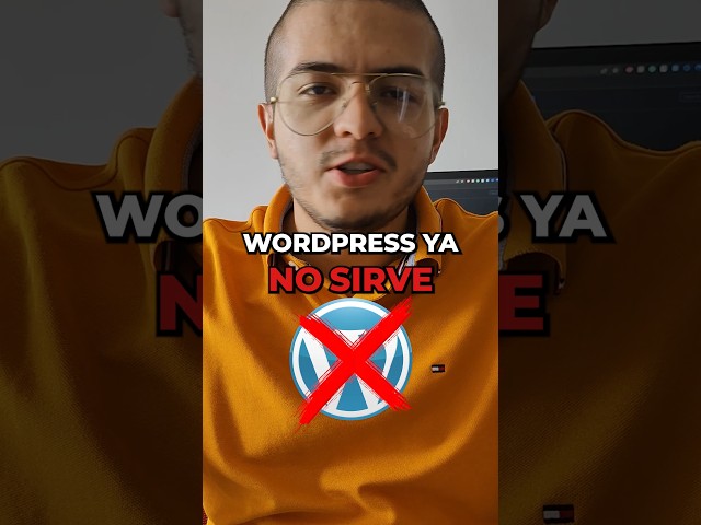 ✅ Learn how to create web applications with WordPress