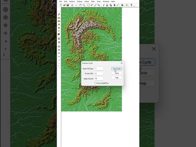 Mapmaking short #2 - Erosion Through Wilbur