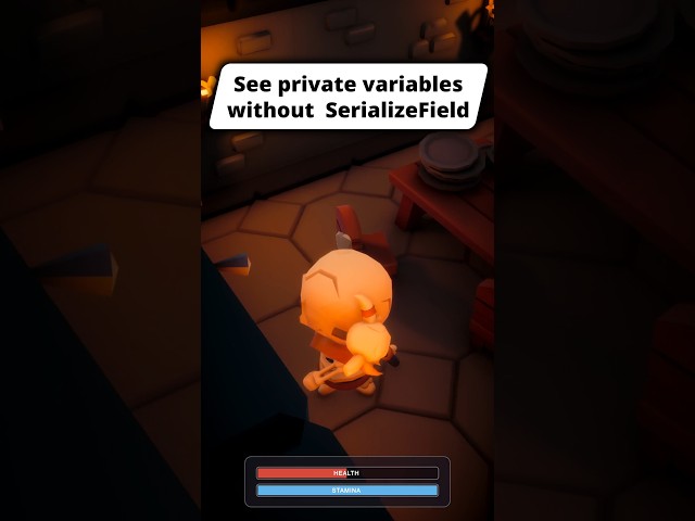See Private Variables in the Inspector Without SerializeField #gamedev #unity3d #indiegamedev