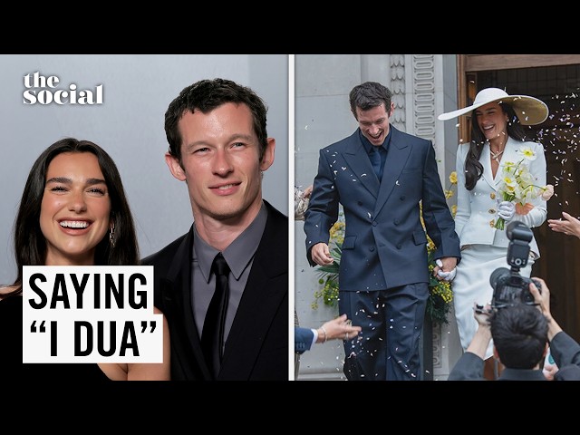Dua Lipa and Callum Turner’s Wedding Came out of Nowhere | The Social