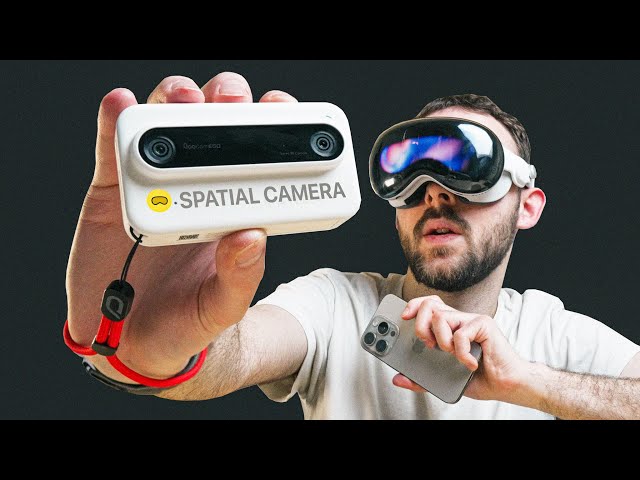 3D Spatial camera for Apple Vision Pro! / QooCam EGO