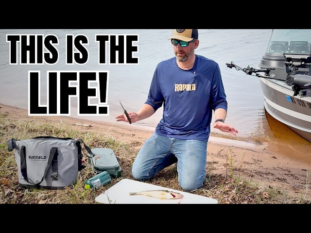 The Best Fish Fry - Shore Lunch In The Wisconsin Wilderness!