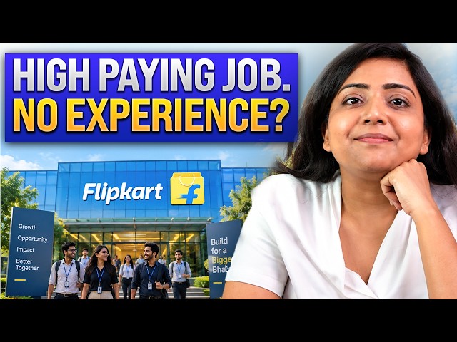Flipkart Is Hiring🔥 | How to Get Hired as a Fresher | Salary, Internships & Hiring Process