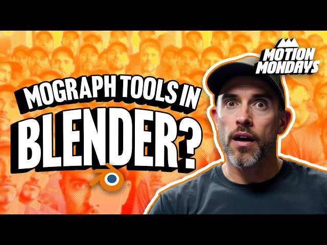 MoGraph Tools for Blender 5.0 & Premiere for iPhone | Motion Mondays